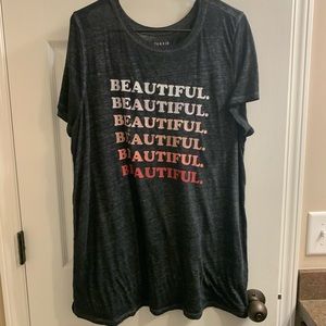 Torrid Beautiful ombré top